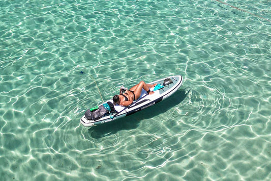 Gliding Through Paradise: My Inflatable Paddle Board Adventure at Cala Luna - WOWSEA SUP