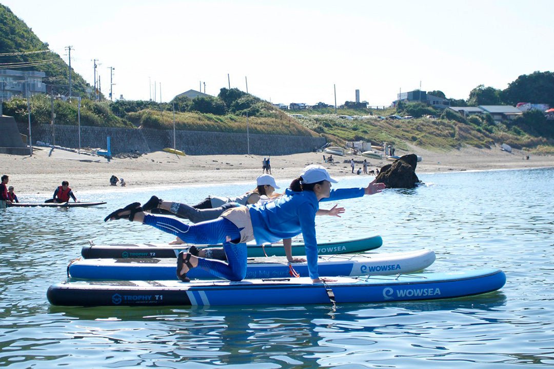 How can I improve my paddleboarding balance? - WOWSEA SUP