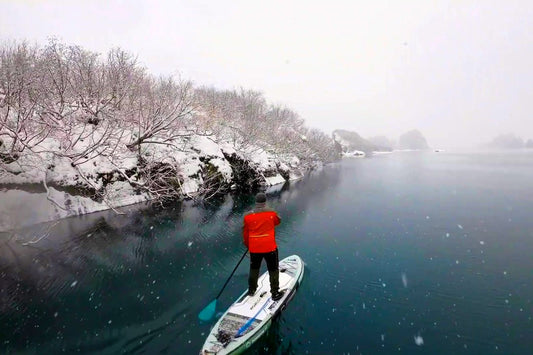 How to Enjoy SUP Paddling In Winter - WOWSEA SUP