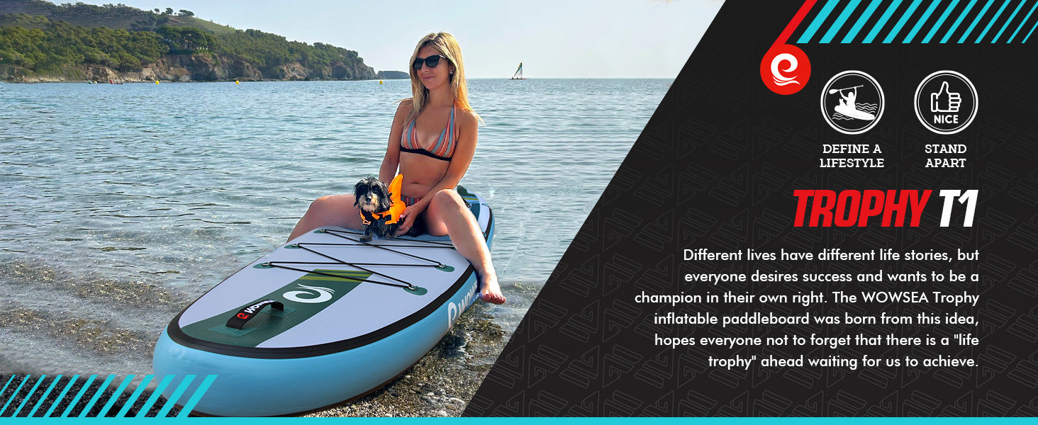 WOWSEA Trophy T1 SUP Board - Define A Lifestyle