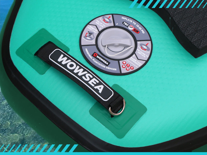 WOWSEA Trophy T2 SUP Board - Inflation Valve