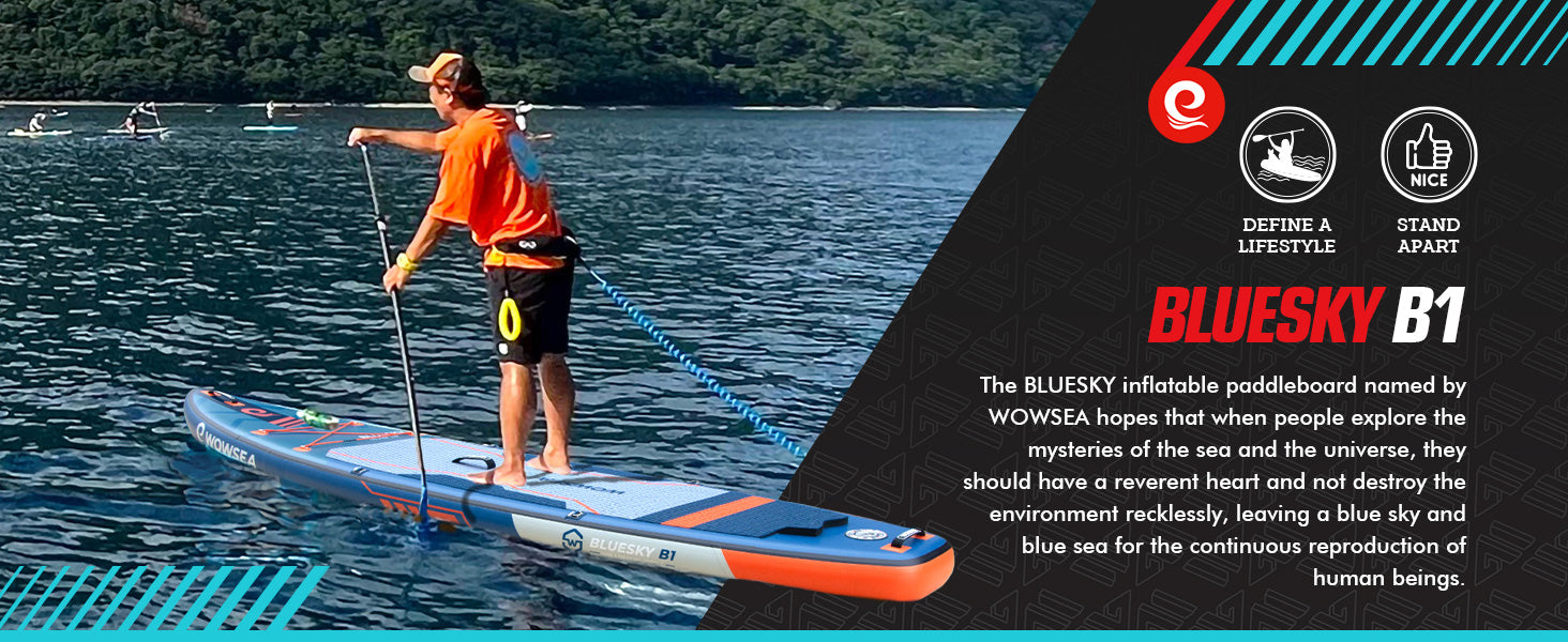 WOWSEA Bluesky B1 SUP Board - Define A Lifestyle