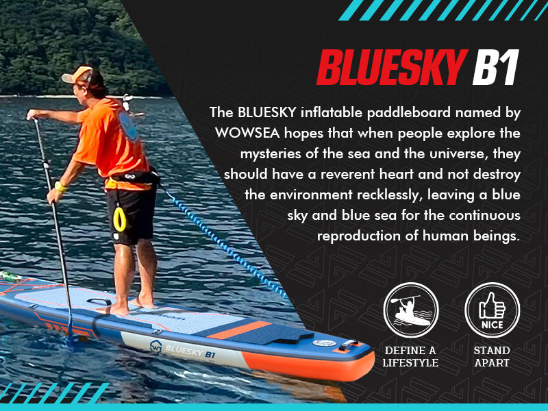 WOWSEA Bluesky B1 SUP Board - Define A Lifestyle