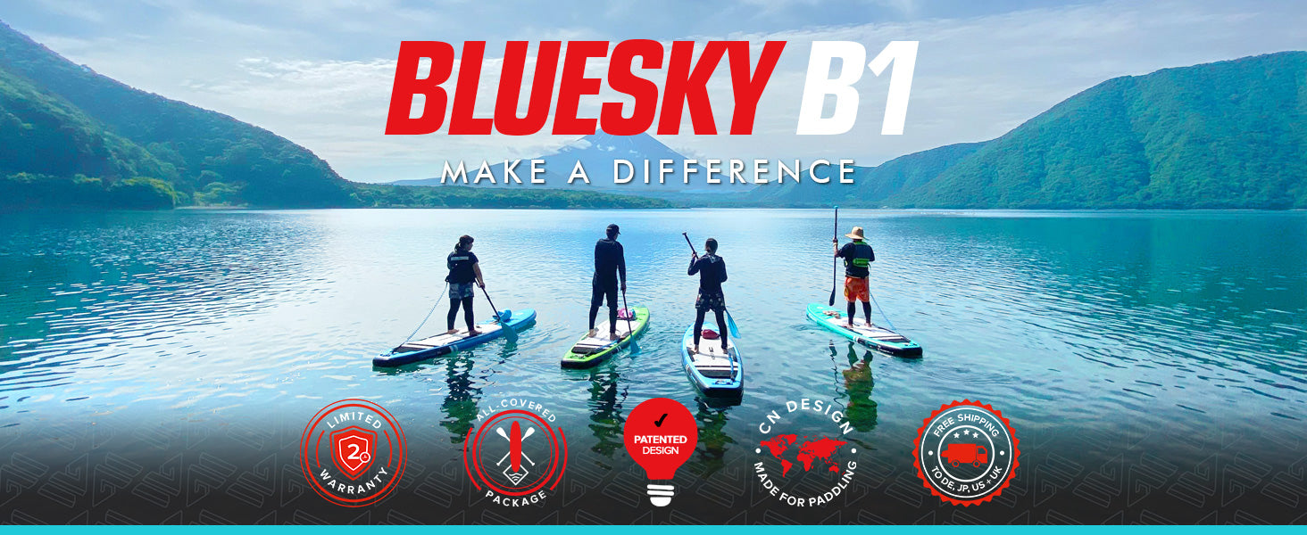 WOWSEA Bluesky B1 SUP Board - Make A Difference