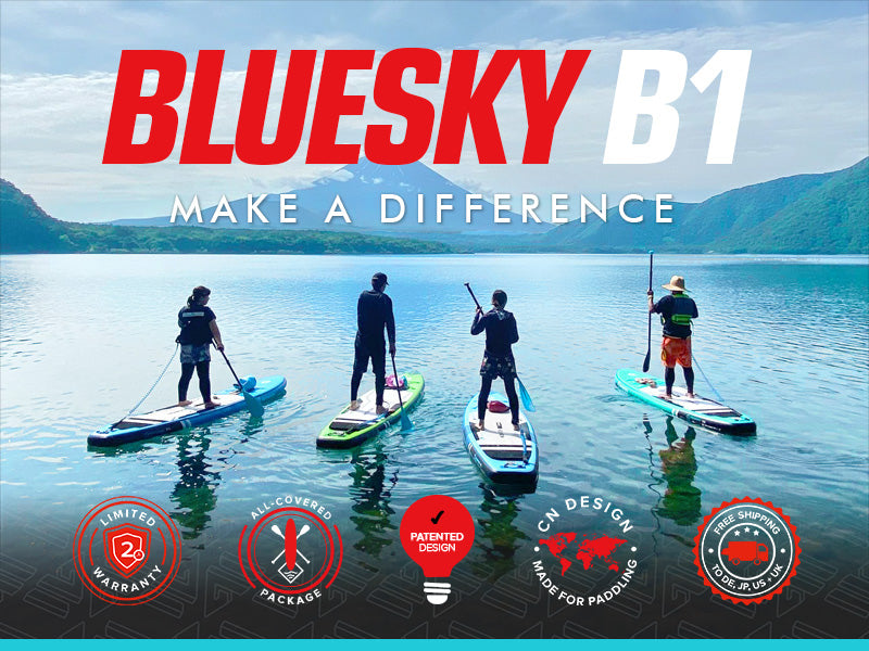 WOWSEA Bluesky B1 SUP Board - Make A Difference