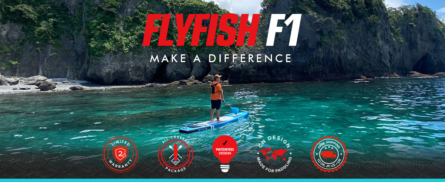 WOWSEA Flyfish F1 SUP Board - Make A Difference