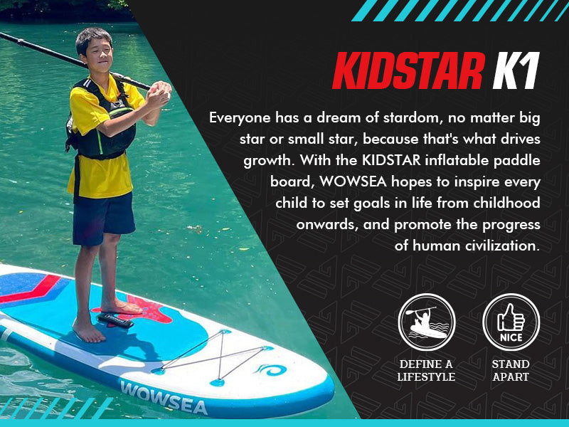 WOWSEA Kidstar K1 SUP Board - Define A Lifestyle