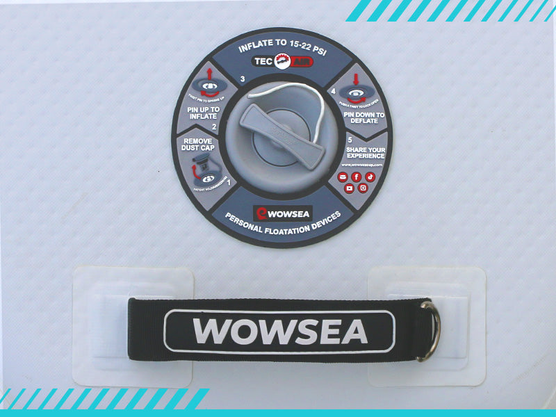 WOWSEA Kidstar K1 SUP Board - Inflation Valve