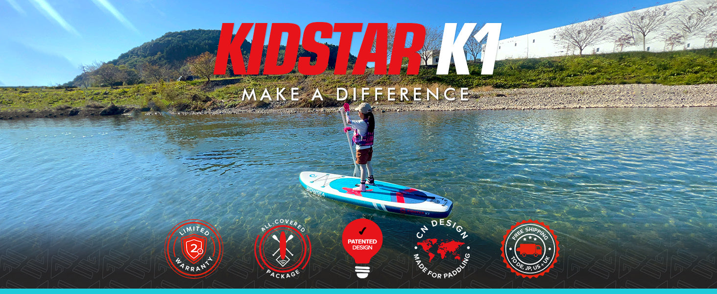WOWSEA Kidstar K1 SUP Board - Make A Difference