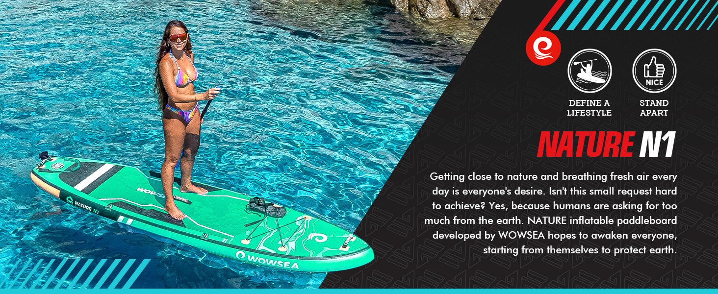 WOWSEA Nature N1 SUP Board - Define A Lifestyle