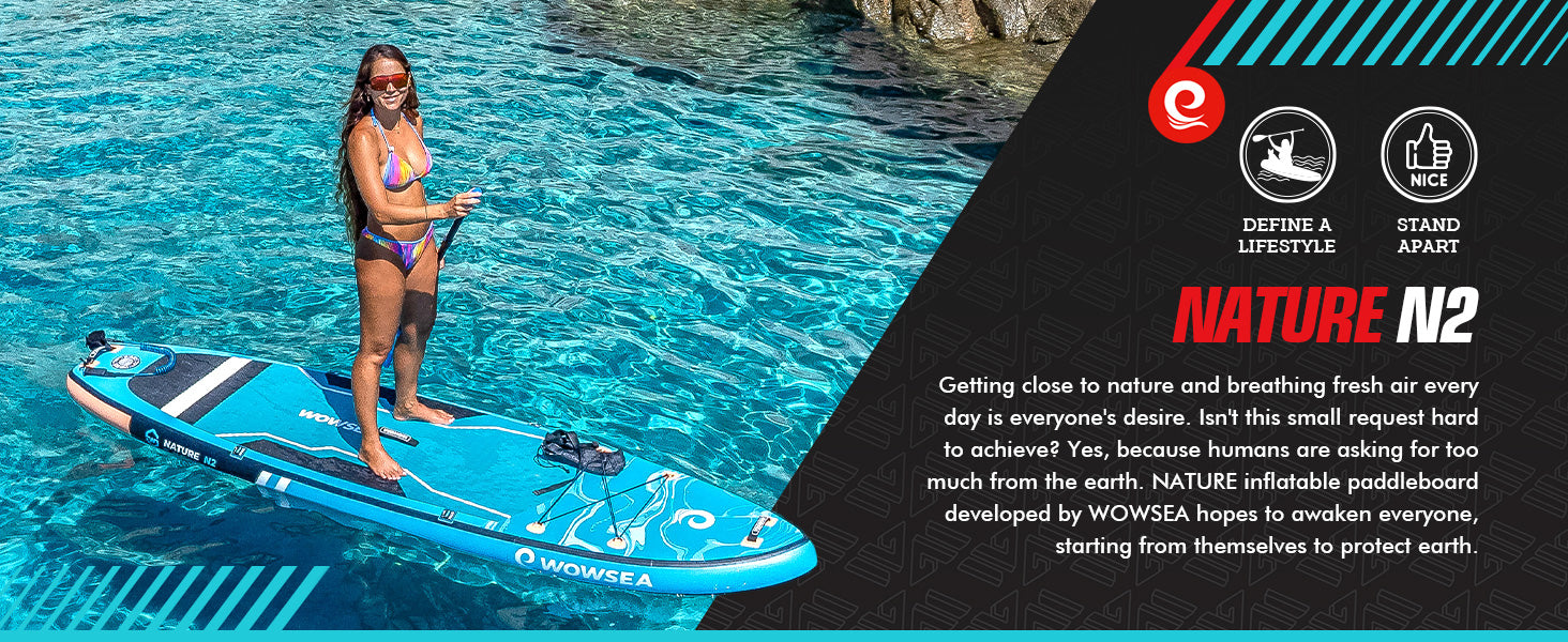 WOWSEA Nature N2 SUP Board - Define A Lifestyle
