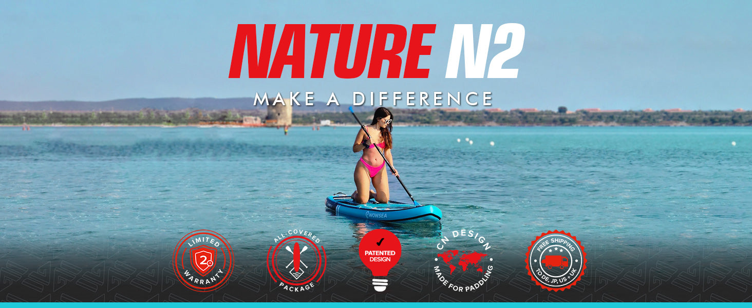 WOWSEA Nature N2 SUP Board - Make A Difference