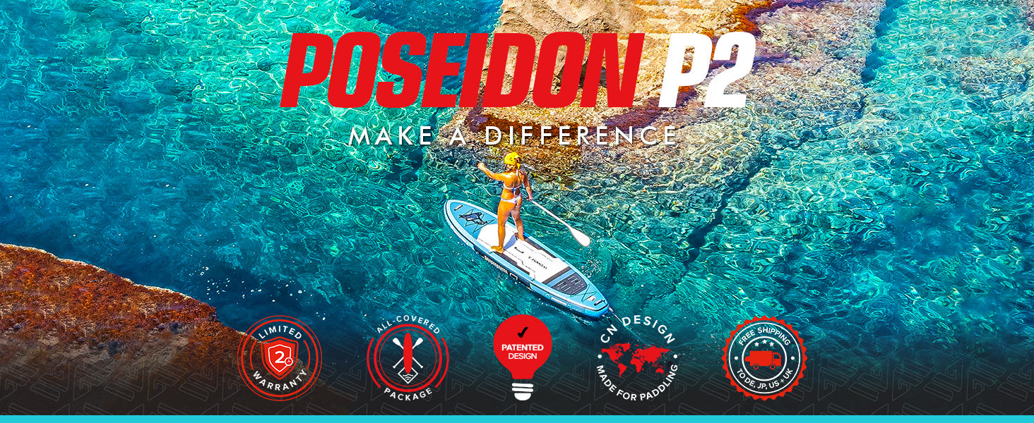 WOWSEA Poseidon P2 SUP Board - Make A Difference
