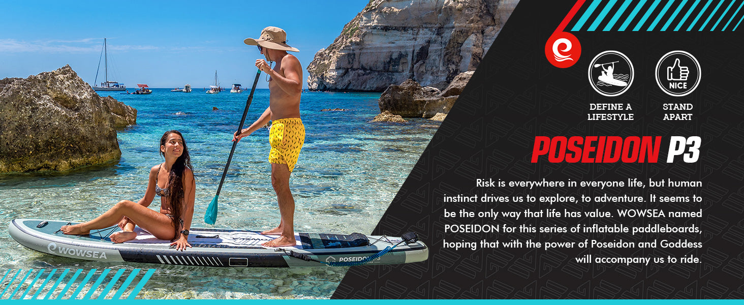 WOWSEA Poseidon P3 SUP Board - Define A Lifestyle