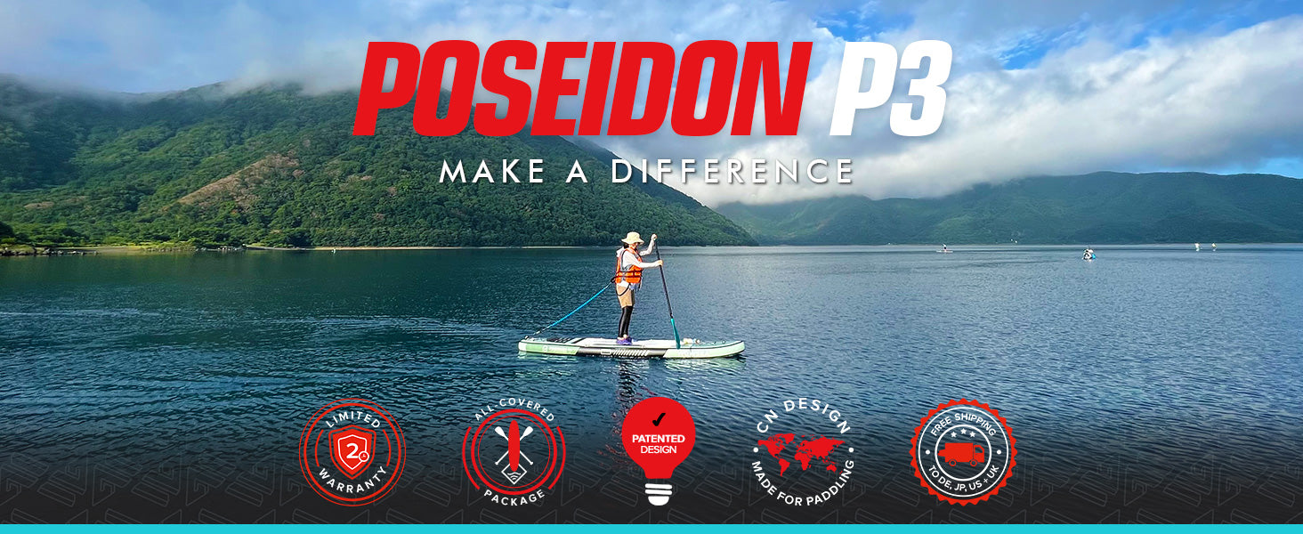 WOWSEA Poseidon P3 SUP Board - Make A Difference