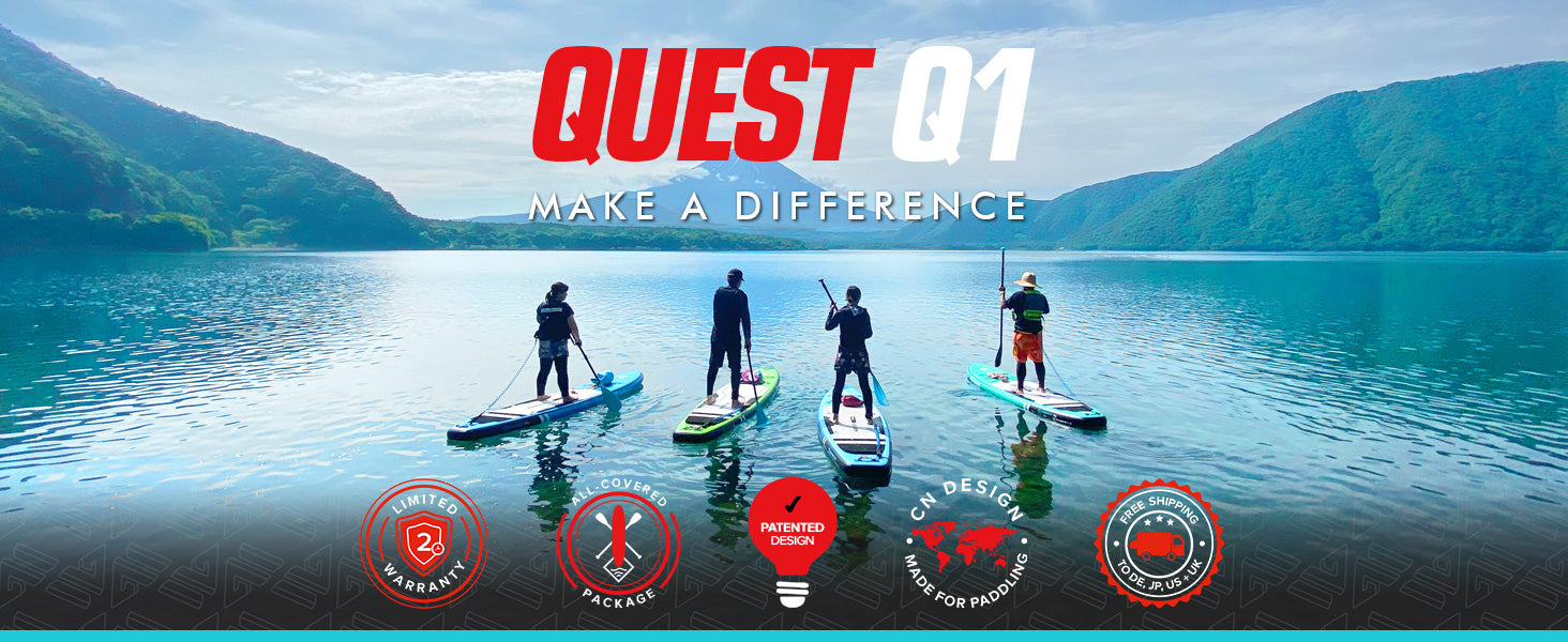 WOWSEA Quest Q1 SUP Board - Make A Difference