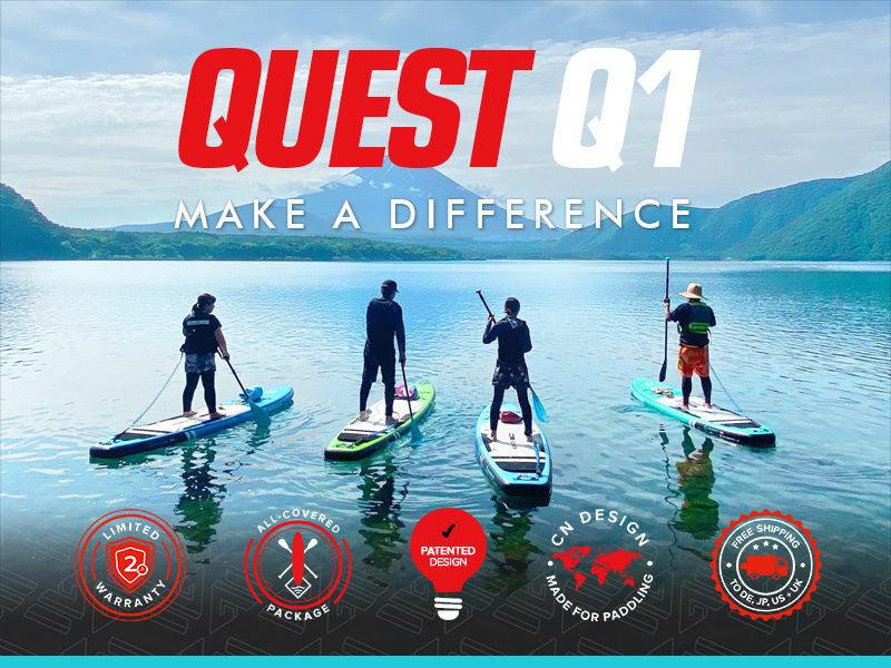 WOWSEA Quest Q1 SUP Board - Make A Difference