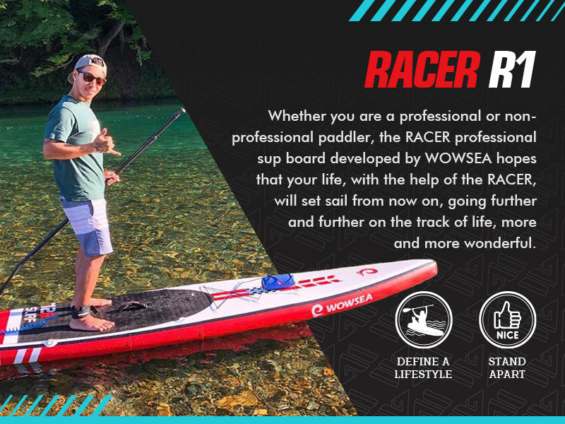WOWSEA Racer R1 SUP Board - Define A Lifestyle