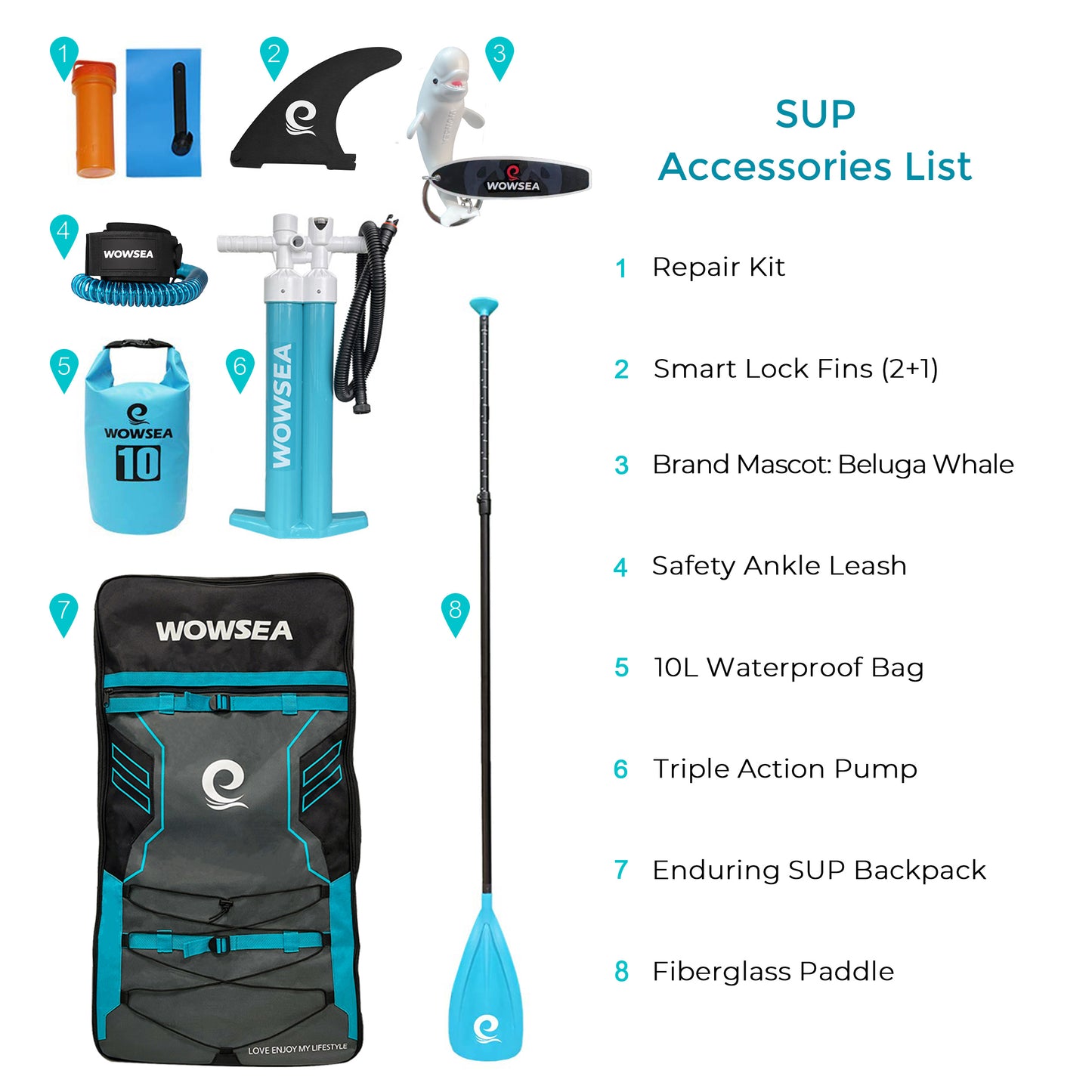 Flyfish F1 11'6"/353cm SUP Paddle Board Package