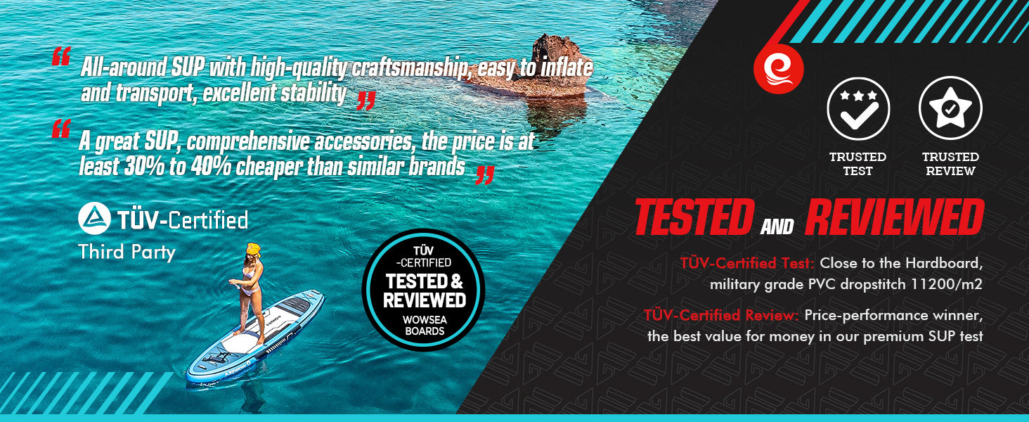 WOWSEA SUP Tested & Reviewed
