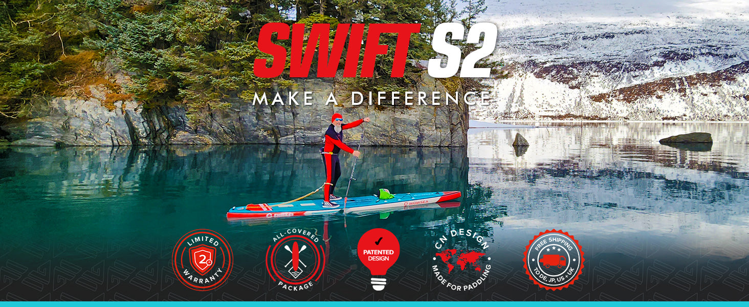 WOWSEA Swift S2 SUP Board - Make A Difference