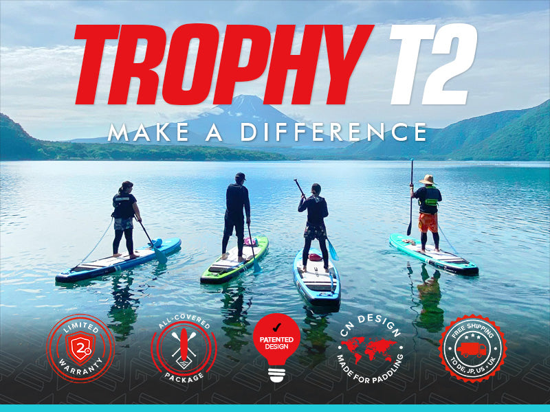 WOWSEA Trophy T2 SUP Board - Make A Difference