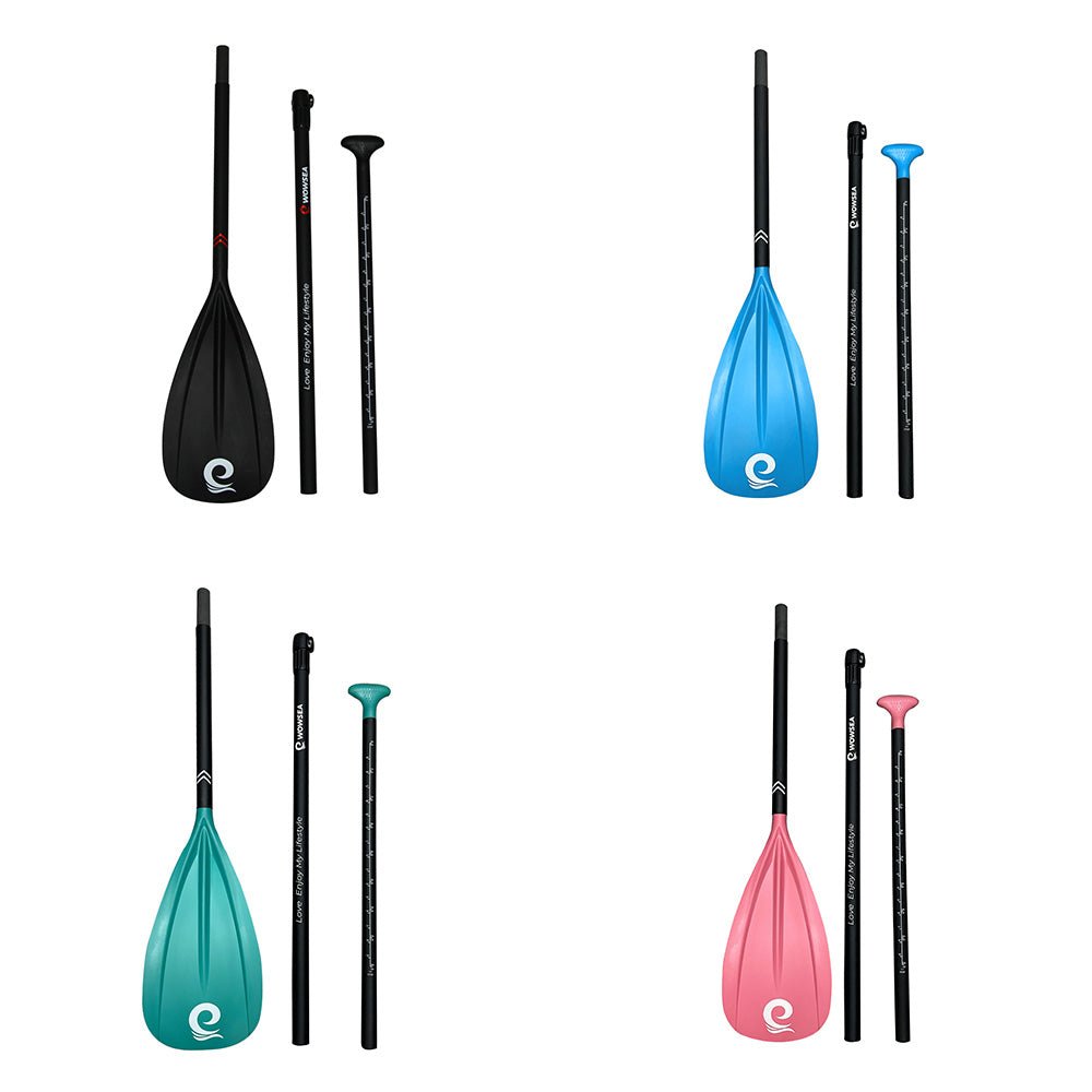 3-Piece Adjuestable Fiberglass Paddle - wowseasup