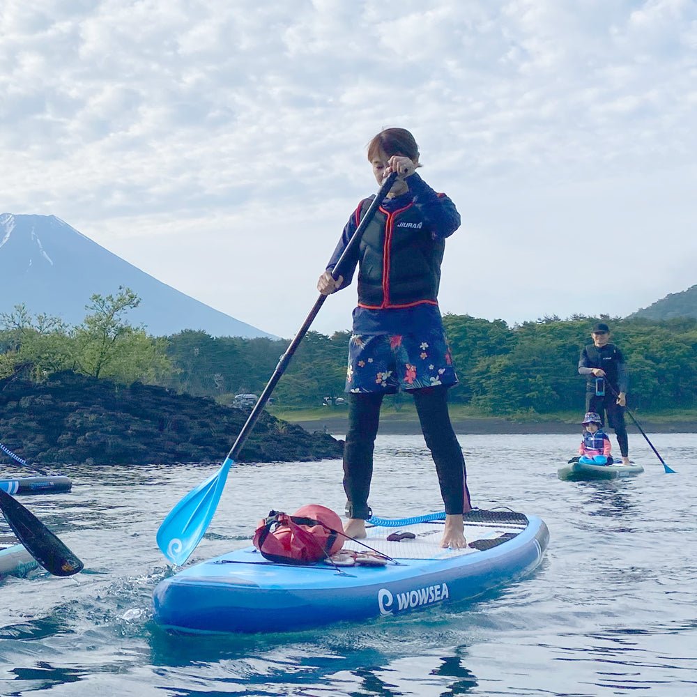 3-Piece Adjuestable Fiberglass Paddle - wowseasup