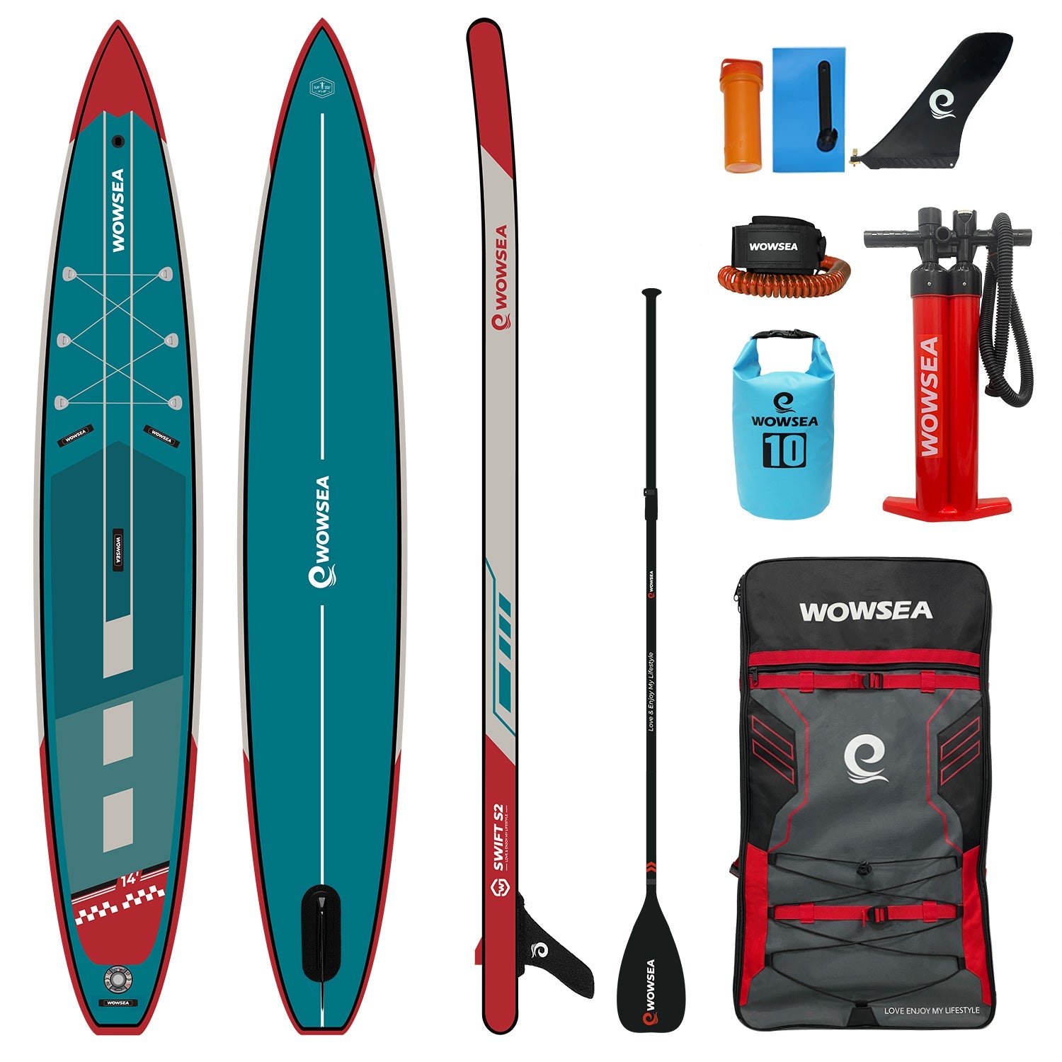 Tabla Paddle Surf Hinchable, Stand Up Paddle Board Tabla de Surf Premium  con Asiento de Kayak, Soporte para cámara, Remo Doble y Juego Completo de