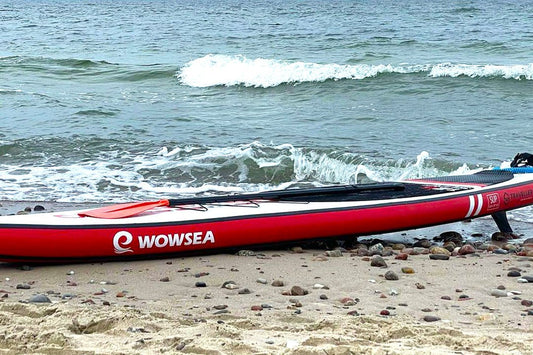 How to Paddleboard in Strong Wind and Waves - Tips and Tricks - WOWSEA SUP