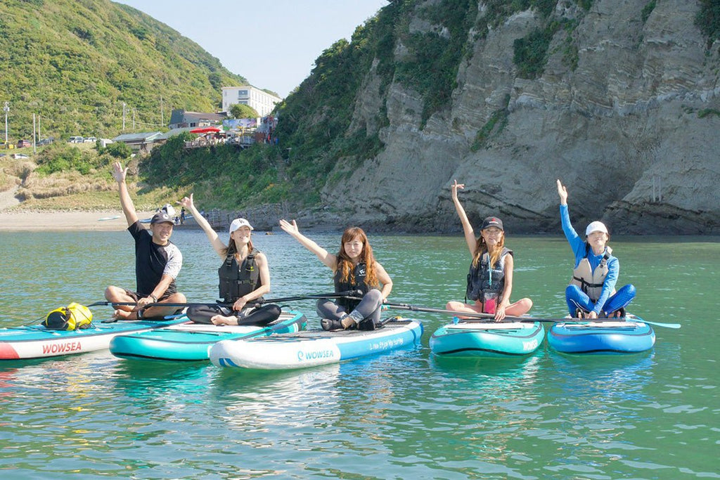 How to Paddleboard with a Group - Games and Activities