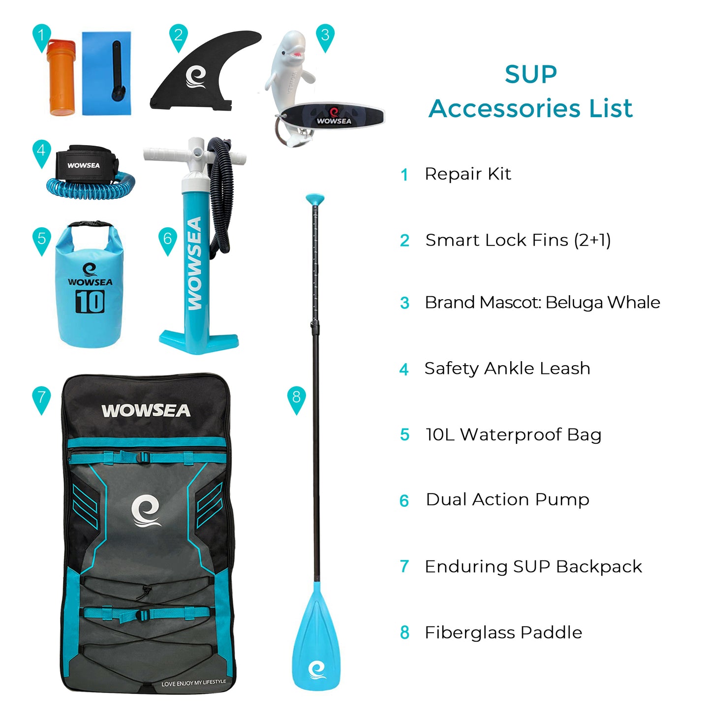 Trophy T1 11'/335cm SUP Paddle Board Package