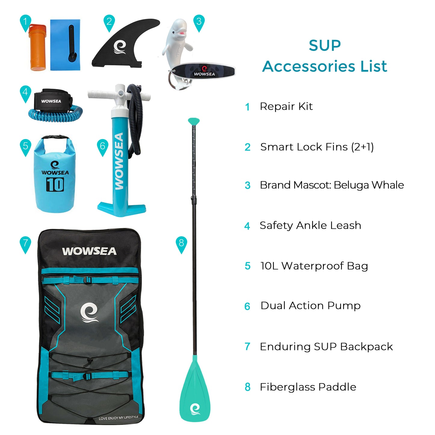 Nature N1 10'2"/311cm Paddle Board Package