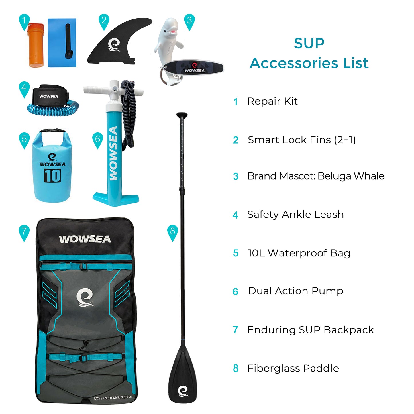 Quest Q1 11'/335cm Inflatable Paddle Board Package