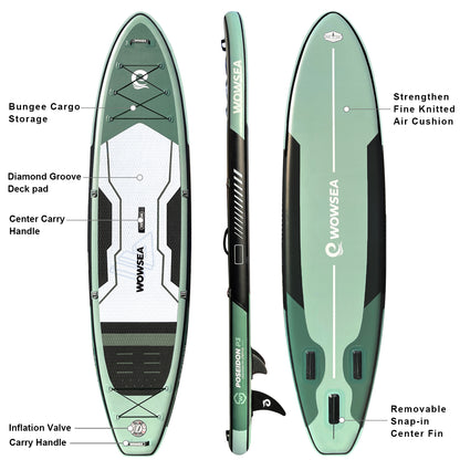 Poseidon P3 11'/335cm SUP Paddle Board Package
