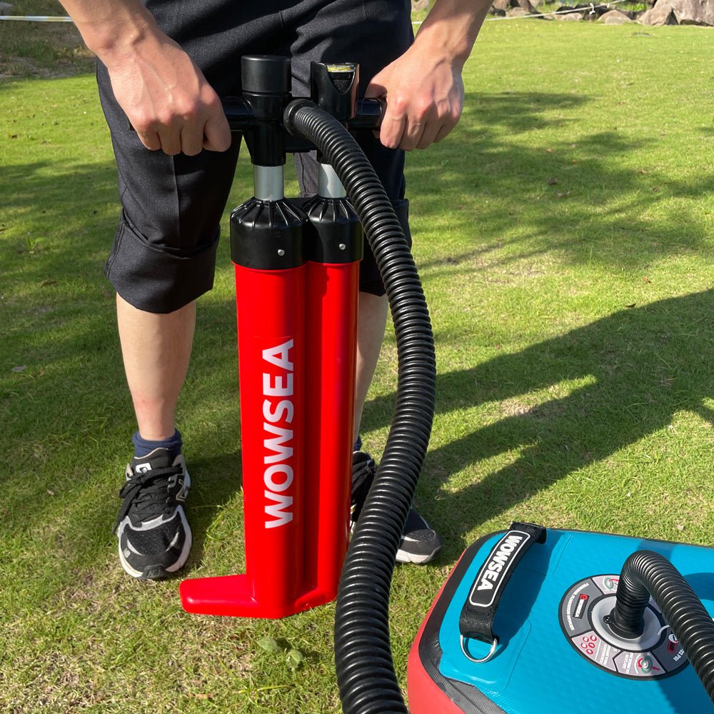 Double Cylinder Air Pump - wowseasup