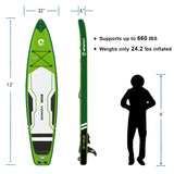 Flyfish F2 12' SUP Paddle Boards Package - wowseasup