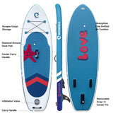 Kidstar K1 9'/274cm Inflatable Paddle Kids SUP - wowseasup