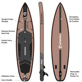 Quest Q1 11'/335cm Inflatable Paddle Board Package - wowseasup