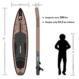 Quest Q1 11'/335cm Inflatable Paddle Board Package - wowseasup
