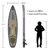 Quest Q2 11'6"/353cm Inflatable Paddle Board Package - wowseasup